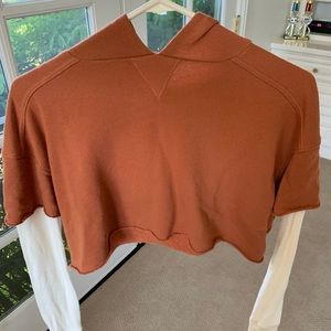 Out From Under Cropped Hoodie